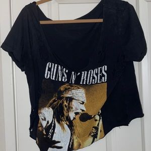 Guns N’ Roses distressed tee